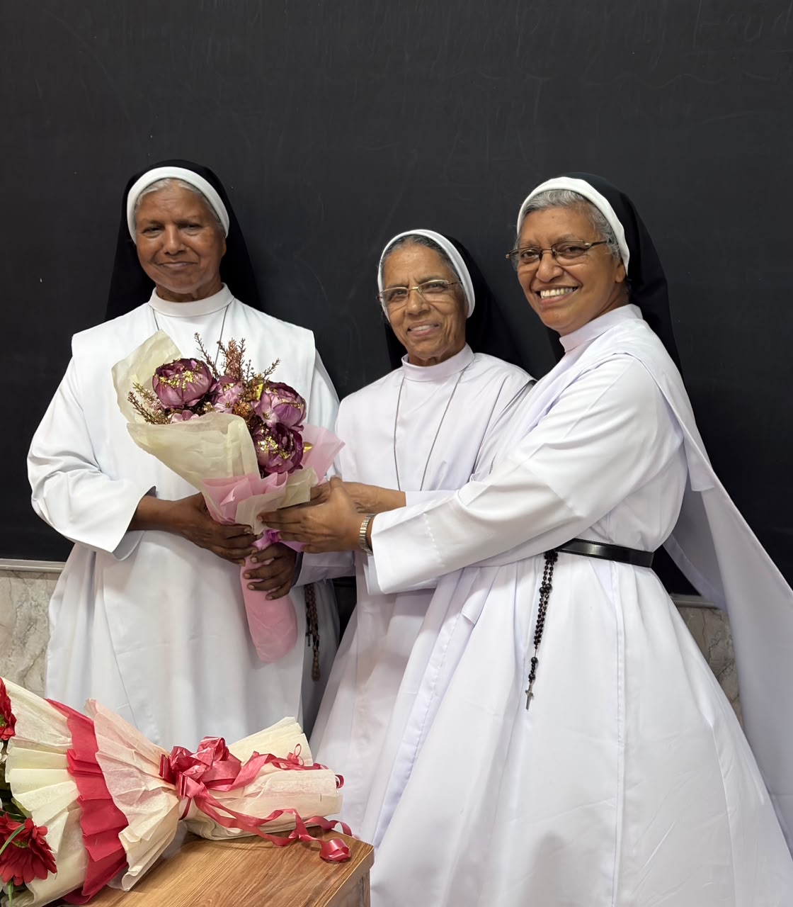Warm Welcome to Rev. Sr. Rosebel