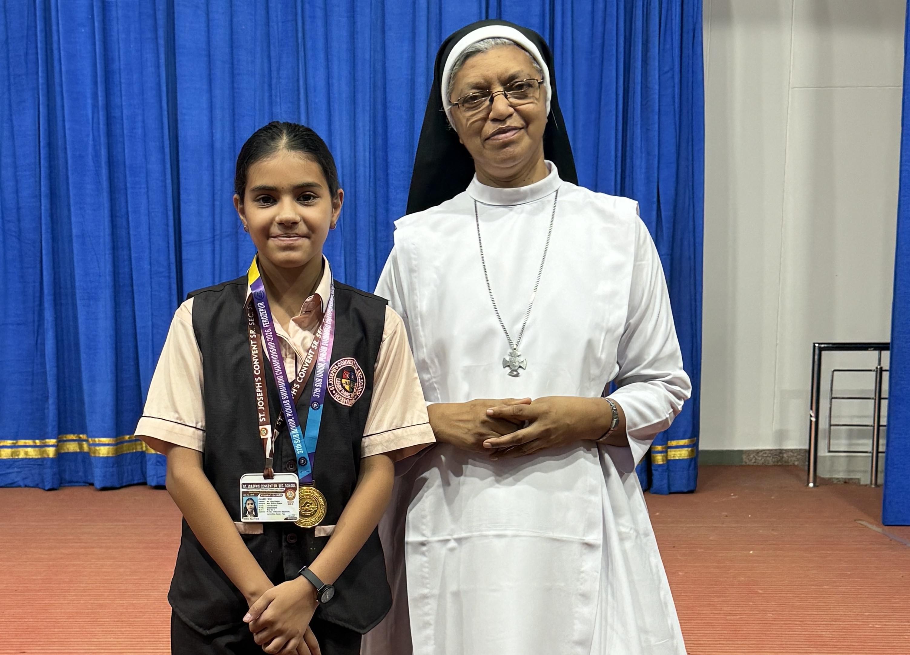 Ridhi Rattan Wins Gold at State-Level Swimming Competition